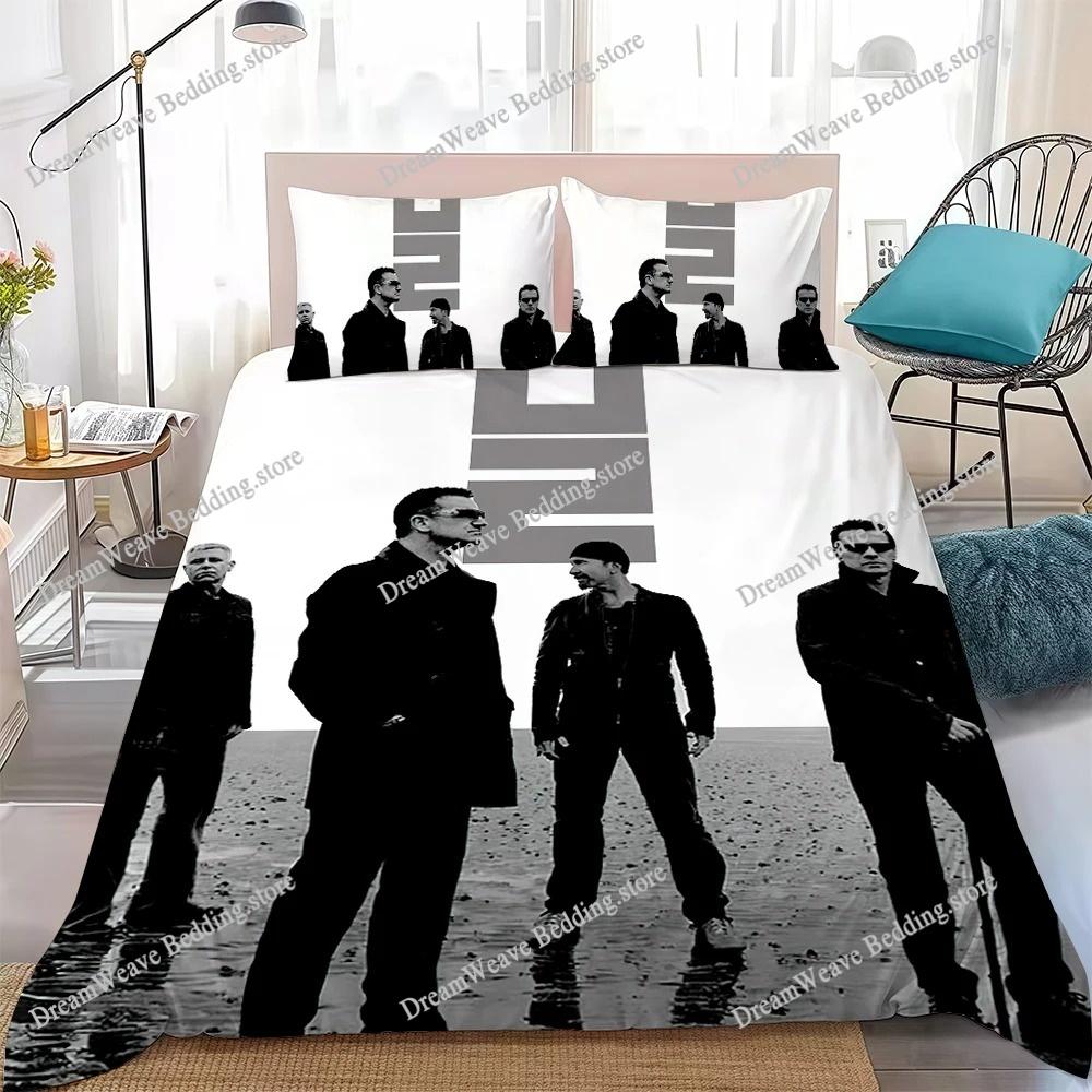 Rock U-U2 Band Songs Of Surrender Duvet Cover Set Home Style Bedding Soft Laundry Cotton Bed Student Dormitory Gift