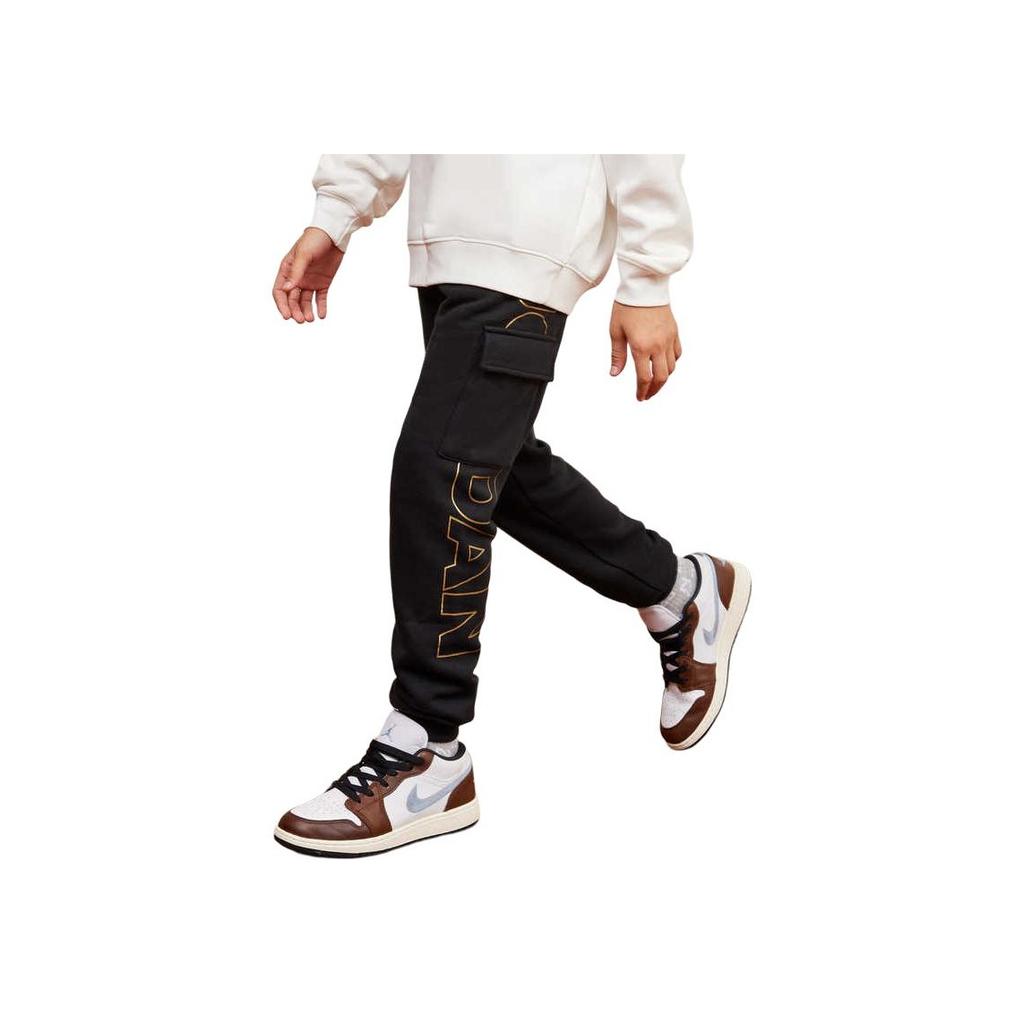 Jordan Knit Jogger Pants Childrens Kids Bottoms Black JD2242052GS-001