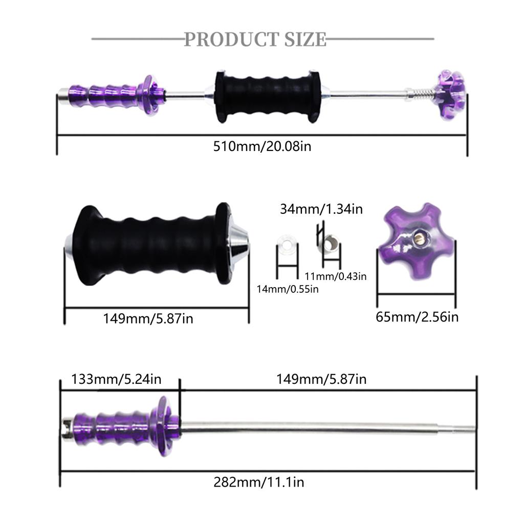 Dent Removal Hammer Slide Hammer Dent Puller Car Dent Repair Tools Damage Dent Puller Tool Dent Remover