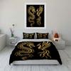 Golden Dragon and Phoenix. Bedding Sets Duvet Cover Sets Duvet Covers Pillowcases(1 * Duvet Cover 2 * Pillowcases Without Duvet Insert)