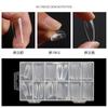 120Pcs Poly Nail Gel Nail Dual Forms Finger Extension Uv Builder Nail Tips Tools