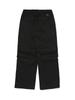 BBC EARTH Double Rivet Parachute Pants_Black