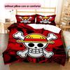 Cartoon Pattern Bedding Quilt Set Quilt Cover Pillowcase Home Decoration Birthday Gift (1 * Duvet Cover + 2 * Pillowcase, Without Core)