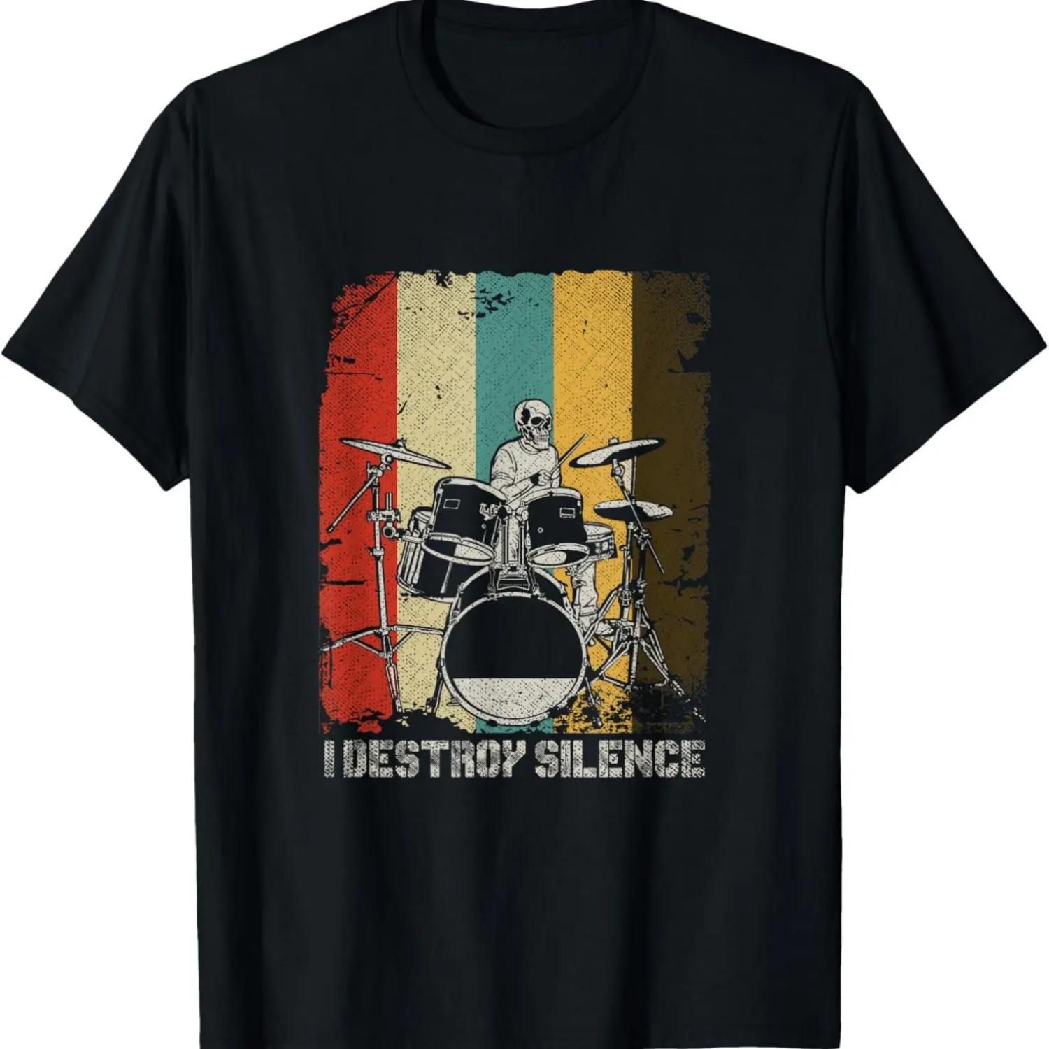 Футболка  Я Разрушаю Тишину Барабаны  (4) S