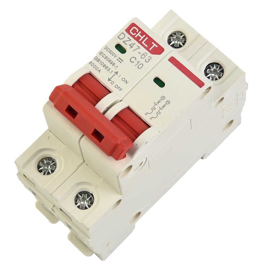 Circuit Breaker 2 Pole ABS/plastic Double MCB Fixed