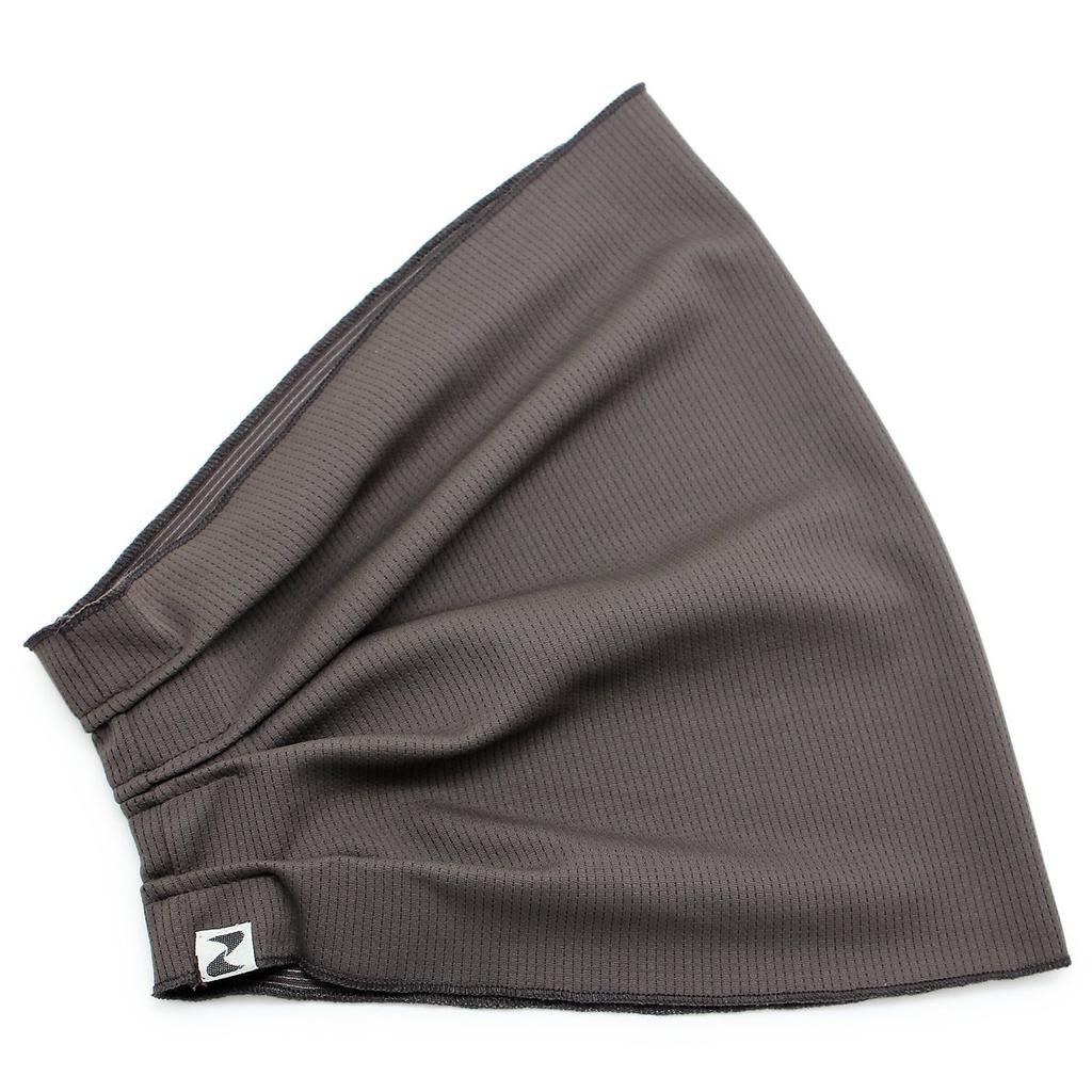 Zaction Dry Mesh Turban Hairband 9 Brown Japanese-Made Moisture-Wicking, Quick-Drying [Medium, 2/7]