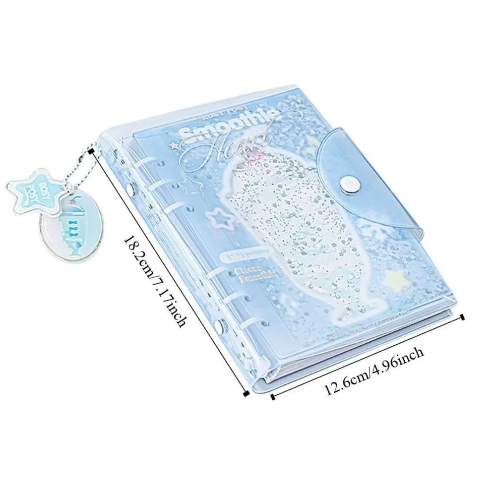 Frosty Series PVC Notebook Portable Loose-leaf Schedule Book Creative Diary Book  Student
