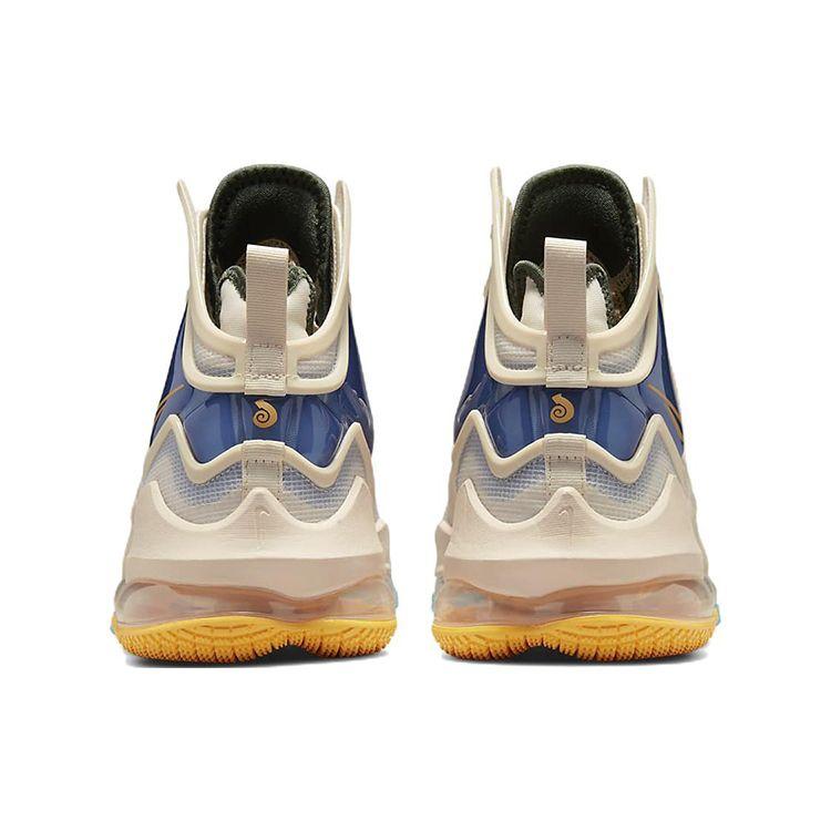 Nike LeBron 19 Minneapolis Lakers Unisex Sneakers White Pearl-White University-Gold DC9339-200