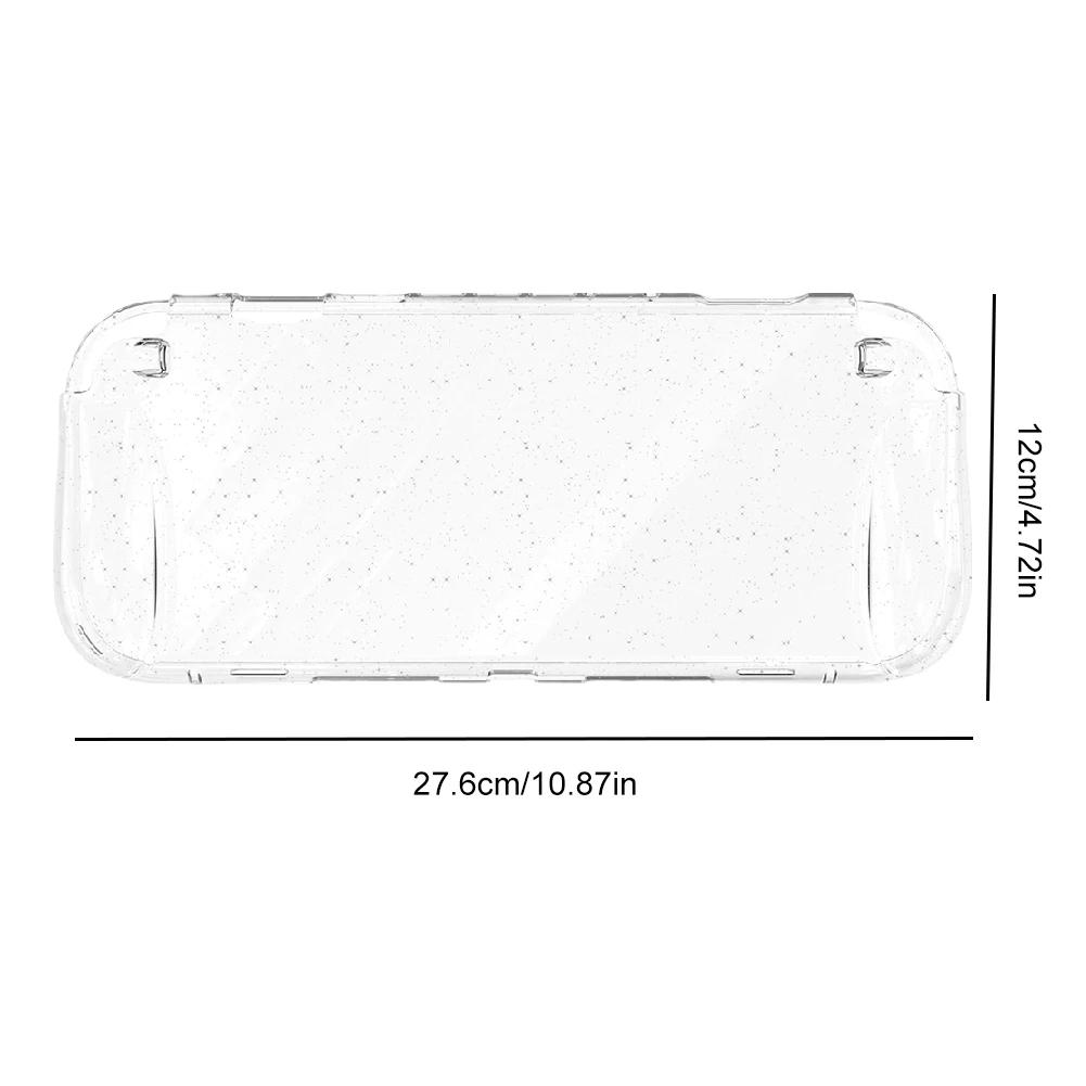 Clear PC Hard Case for Switch 2 Split Protective Shell Cover Anti-scratch Crystal Protector Case for Nintendo Game Accessories