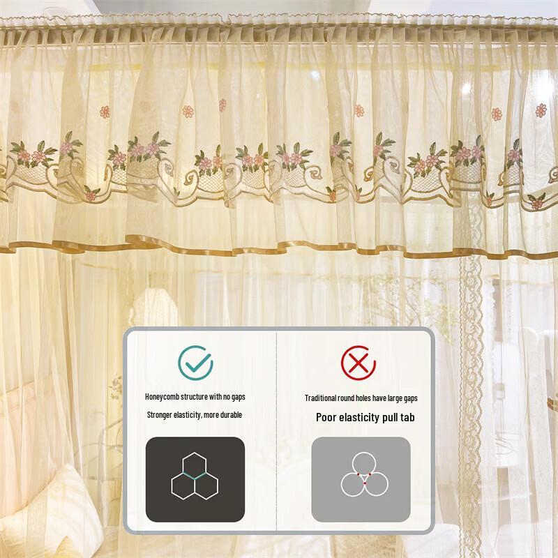 Yalu U-Shaped Rail Mosquito Net
