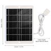 Solar Panel Portable For Fast Phone Charging,Outdoor Mini Solar Charger Outdoor Portable Solar Cell Plate