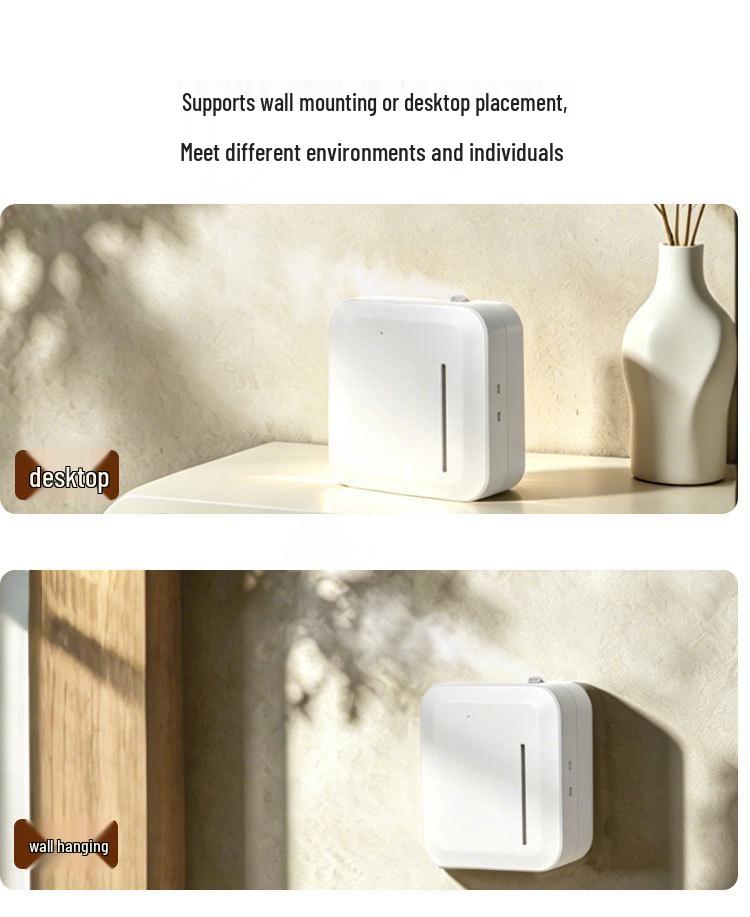 Intelligenter Bluetooth Aroma Diffusor mit Timer - Kompakter Duftsprüher für Wohnungen und Empfangsbereiche