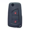 2 knapper Nøkkelkassedeksel for Toyota Yaris Rav 4 2016 2017 2018 Sammenleggbart deksel for PEUGEOT 108 for Citroen C1 2019 Biltilbehør