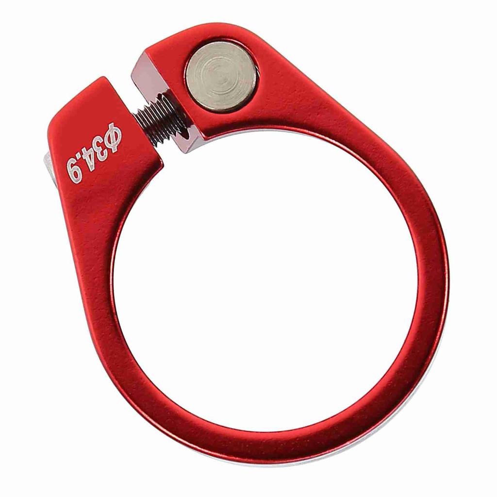 5Colors 34.9mm Aluminum Alloy Bicycle Seat Post Clamp Mountain Bike Seatpost Accessory