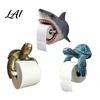 Multi-color Toilet Paper Rack Roll Holder Turtle/Shark Design Wall Mount Bathroom Tissue