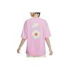 Nike Sportswear Daisy Collection Floral Print Loose Casual Lightweight Comfortable Crew Neck Short Sleeve Drop Shoulder T-Shirt HJ9427662
