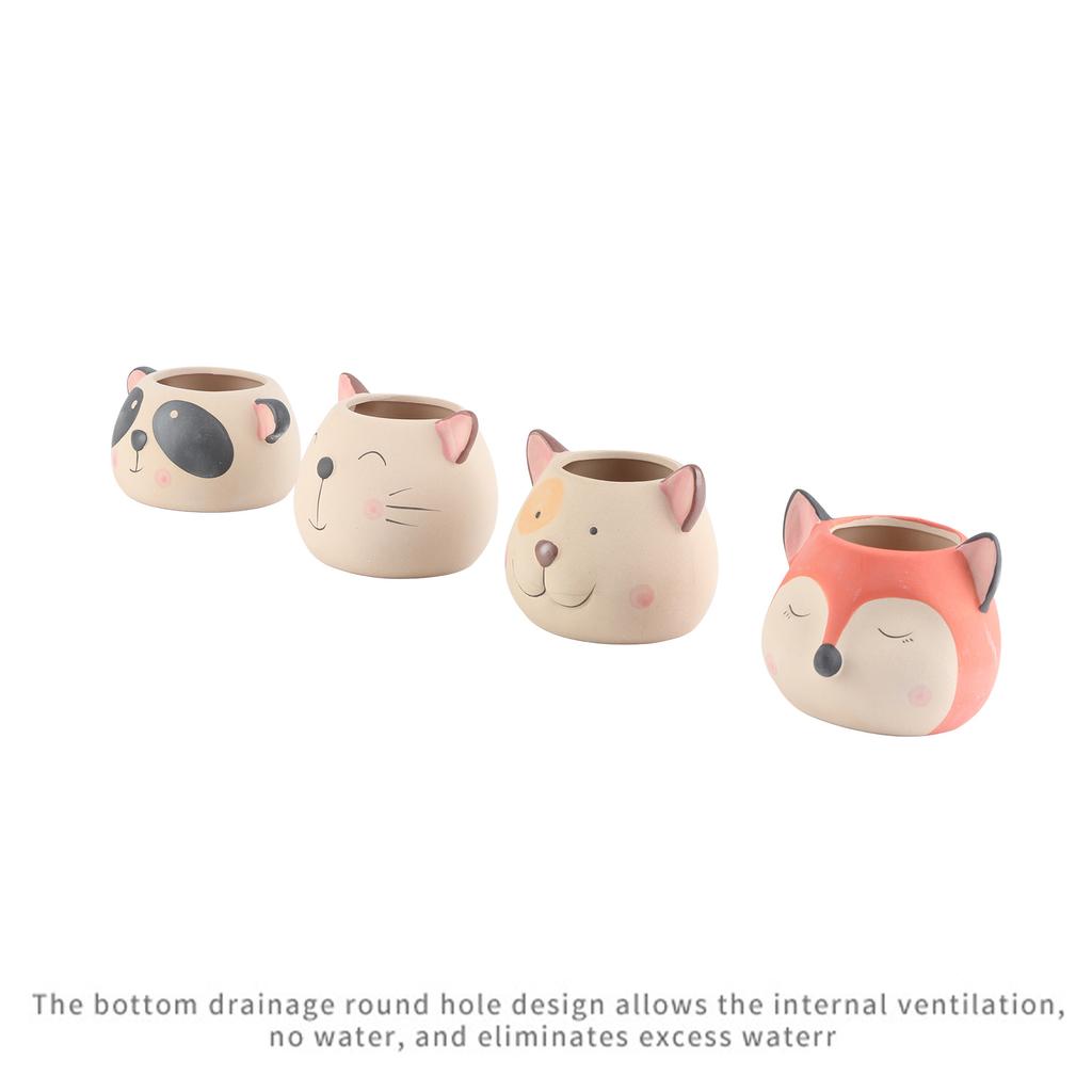 Cute Succulent Flower Pot Floor Type Resin Thickened Flower Pot
