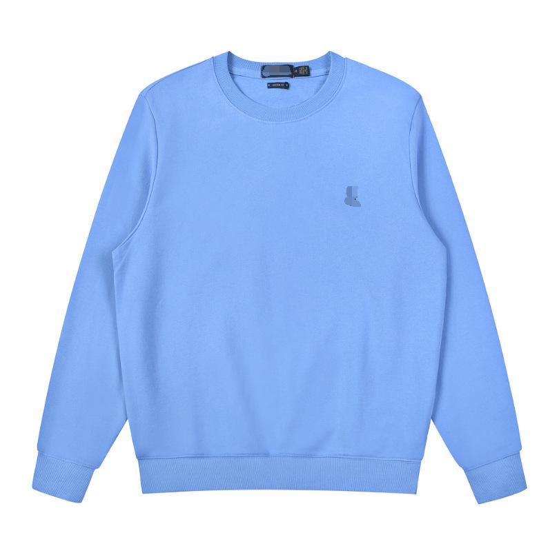 Men's Slim Fit Pure Cotton Long Sleeve Polo with Horse Embroidery