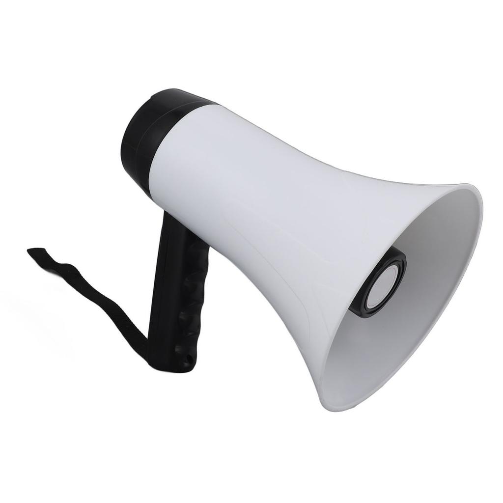 Portable Megaphone Bullhorn 30W Power Megaphone Speaker 300S Recording 500M Transmission Distance