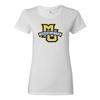 Marquette Golden Eagles Primary Logo Womens T-Shirt - White