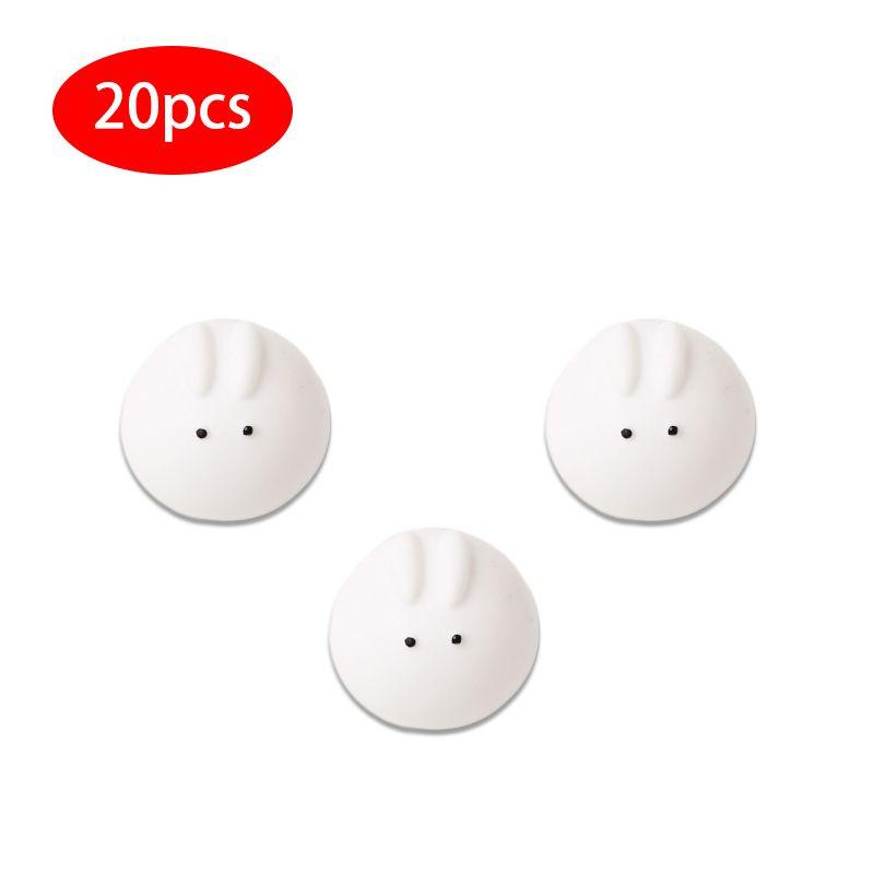 20pcs Adorable Squeeze Pink Pig Stress Relief Toys Perfect For Birthday Gifts