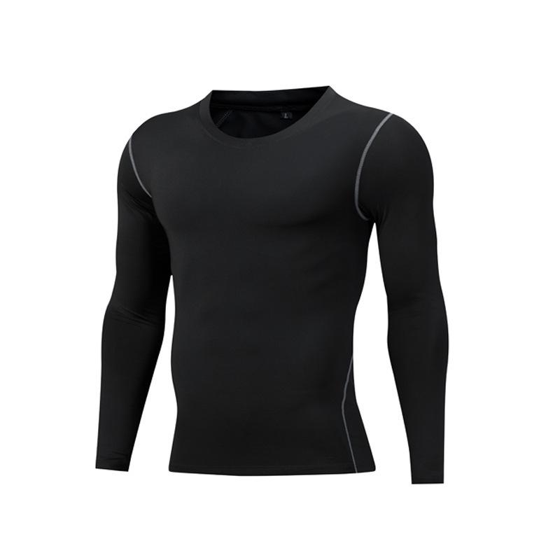 Men's PRO Short Sleeve Compression Shirt - Quick-Drying, Breathable, Four Seasons Fitness & Running T-Shirt.