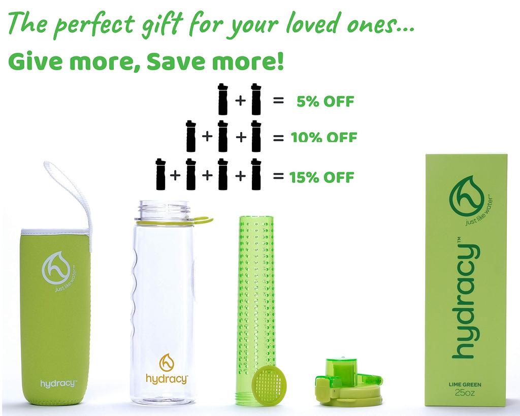 Infuse Fruit Infuser Water Bottle (Green), 750ml, BPA-Free, Includes Cooler Bag, Leak-Proof Lock, Perfect for Sports and Outdoor Activities, Detox