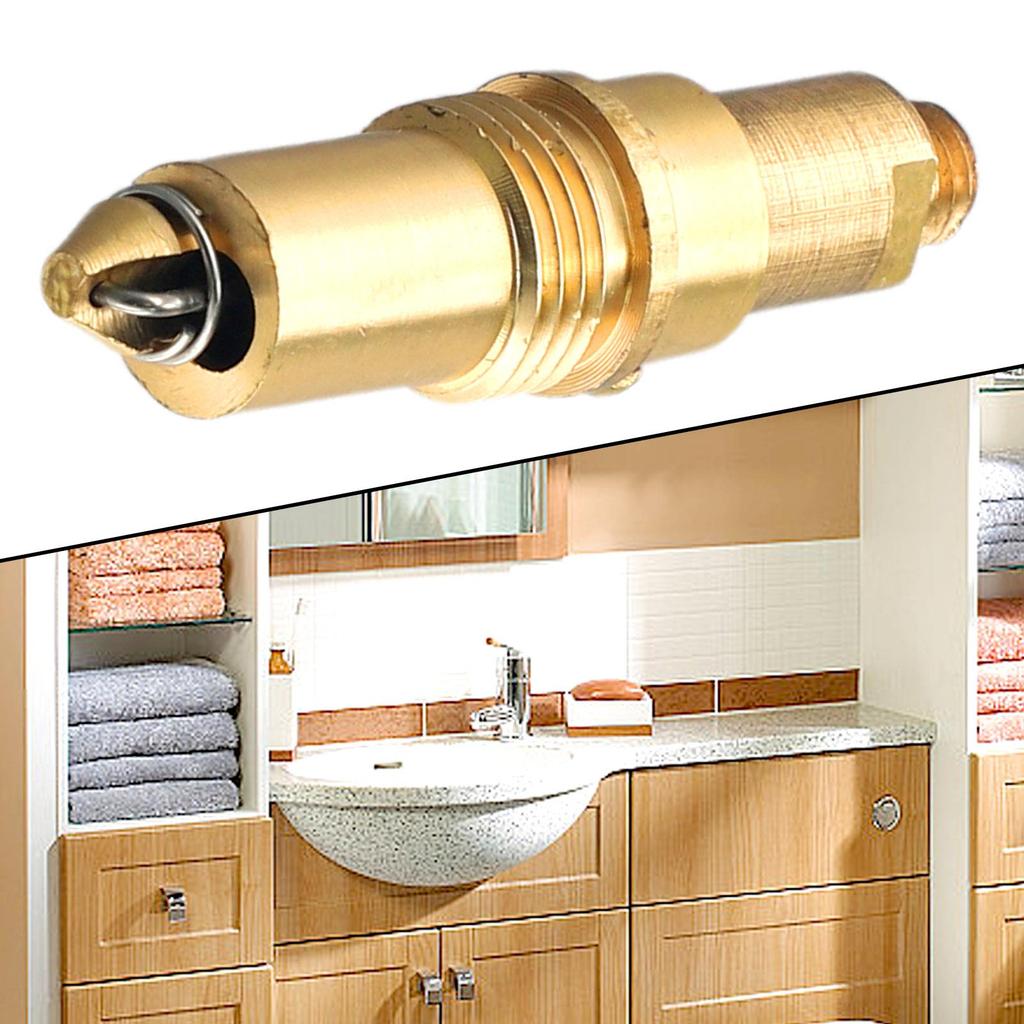 Click Clack Plug Bolt Bolt Spring Brass Parts Replacement