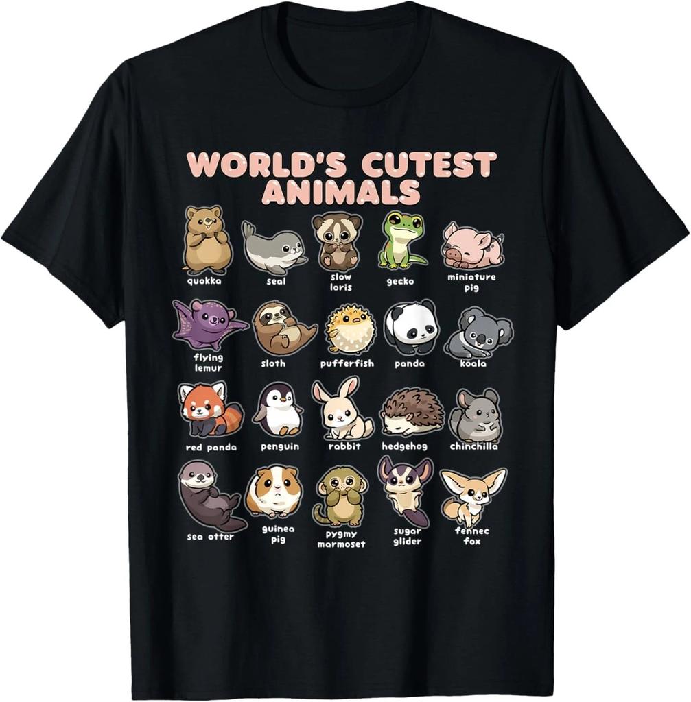 Die süßesten Tiere der Welt - Quokka, Panda, Pinguin & Mehr! T-Shirt