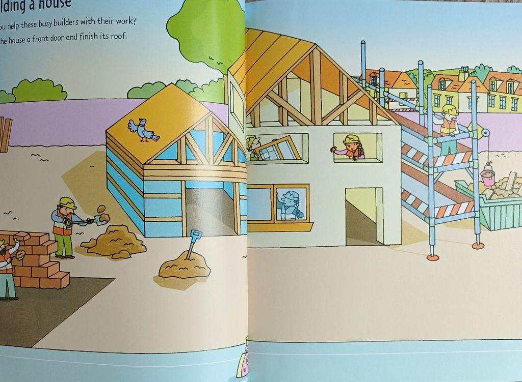 [USED] Usborne Stickerbook Set of 4 for Boys