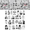 65-teiliges Sticker-Set mit Chainsaw Man und Denji, ideal zum Dekorieren von Laptops, Trinkbechern und mehr!