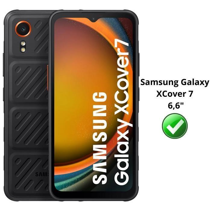 Gehärtetes Glas für Samsung Galaxy XCover 7 [4er-Pack] Phonillico® Displayschutzfolie