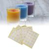 200Pcs Candle Wick Stickers Heat Resistant Double Sided Tape Sticker for Candle Making