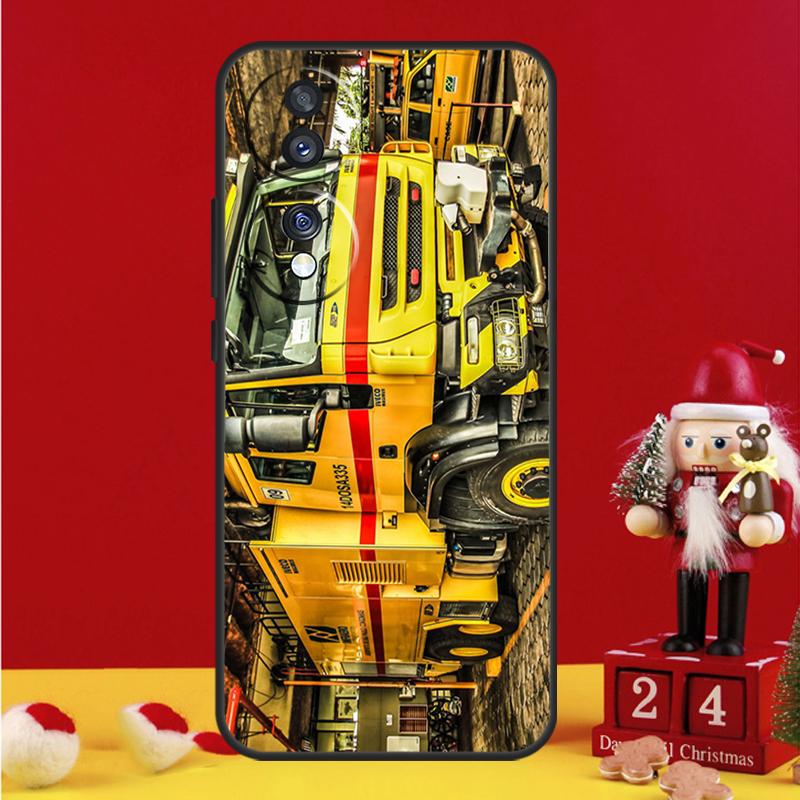 Fire Truck Case For Honor Magic 5 6 7 8 Pro Honor 200 400 50 70 90 Lite X8b X8c X9a X9b X9c Win RT Cover