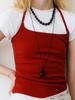 Love Me Monster Two Ball Onyx Long Strap Necklace (L261Mnk180)
