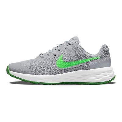 Revolution 6 GS Light Smoke Grey Green Strike Kids Sneakers Dark-Smoke-Grey Chrome DD1096-009