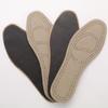 Unisex Genuine Cowhide Leather Insole: Breathable, Odor-Resistant, Shock-Absorbing, Non-Slip Cushion for Sweat Absorption.