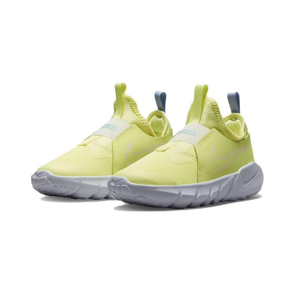 Nike Flex Runner 2 PS Citron Tint Cobalt Bliss Kids Sneakers Green White Pearl-Pink DJ6040-800