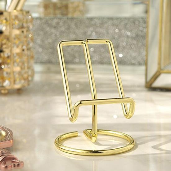 Lazy Phone Bracket Stable Steady Strong Bearing Cell Capacity Ironwork Support Phone Desk Stand Holder Mobile