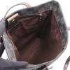Used LOEWE Repeat anagram Tote Bag PVC coated canvas leather Brown Used Women