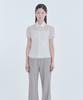 Mausolleum Emma Straight Fit Slacks - Ash Beige