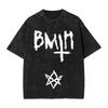 T-shirts pour hommes Oliver Sykes et membres du groupe Bmth T-shirts Style Rue Manches Courtes T-shirt Col Rond Motif Populaire T-shirt