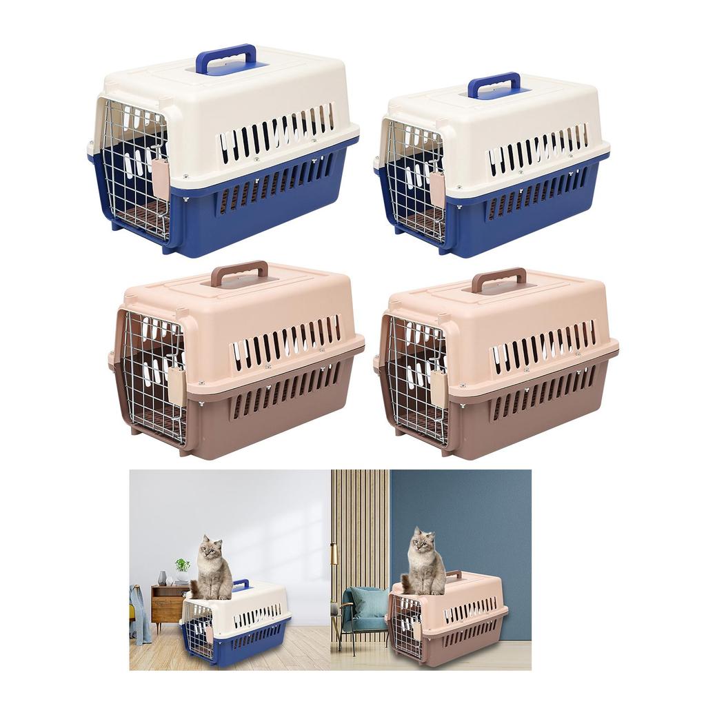 Portable Hard Sided Travel Carriers Case Handbag Crate Nest Cat Dog Cage for Kitten Small Medium Animals Rabbits Sightseeing