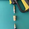 Adattatore Idropulitrice 1/4 Pollice Attacco Rapido Per Karcher K2 K3 K4 K5 K6 K7 Convertitore Anti-Avvolgimento Accoppiatore