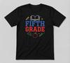 5th Grade Teacher First Day Of School Graphic Gift Black T-shirt