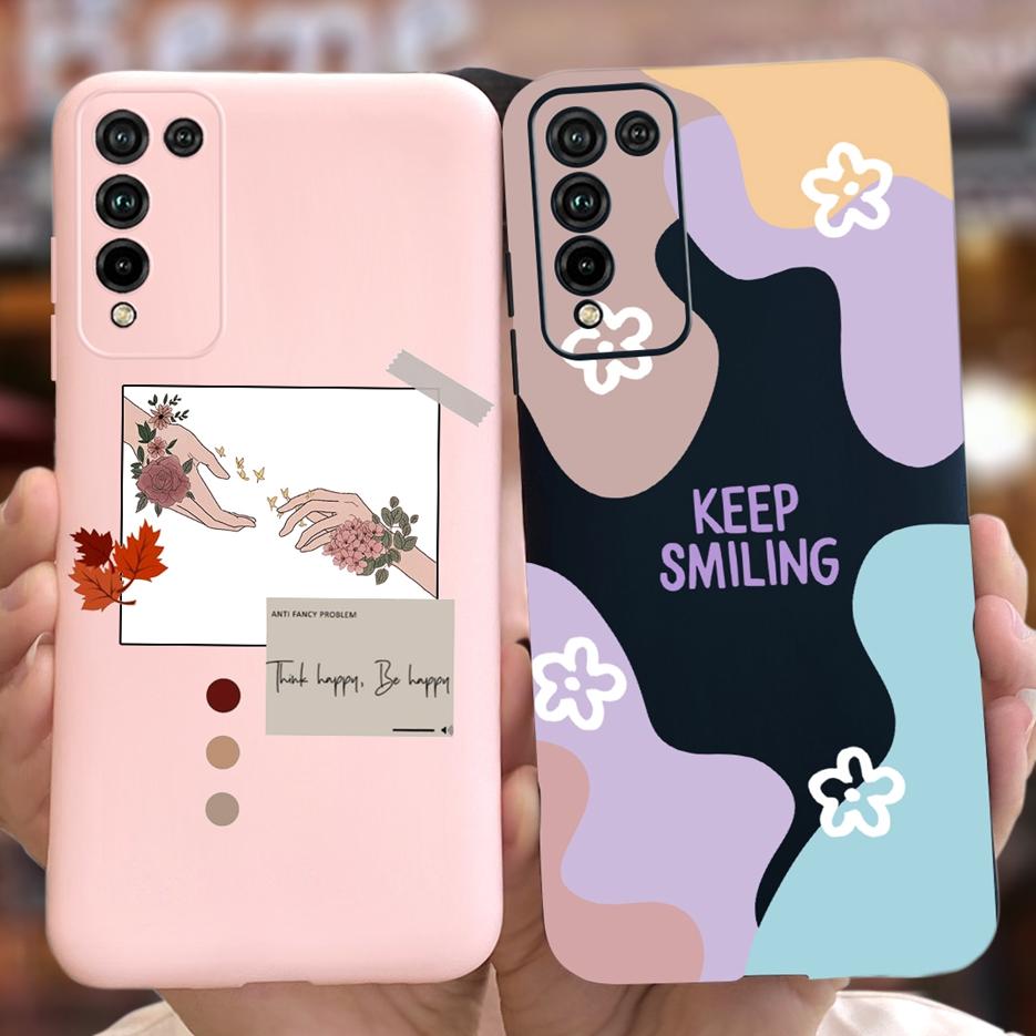 Luxury Art Painted Cover For Huawei Honor 10X Lite Case DNN-LX9 Soft TPU Phone Case For Honor 10X Lite 10 X Lite Back Cover Capa