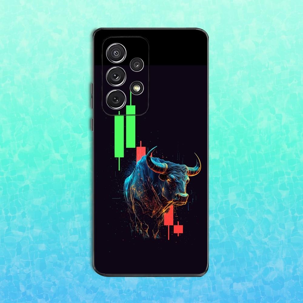 Day Trading Trader Phone Case For Samsung S25,S24,S23,S22,S21,S20,S10,Ultra,Plus,Lite,FE,Soft Silicone Black Cover