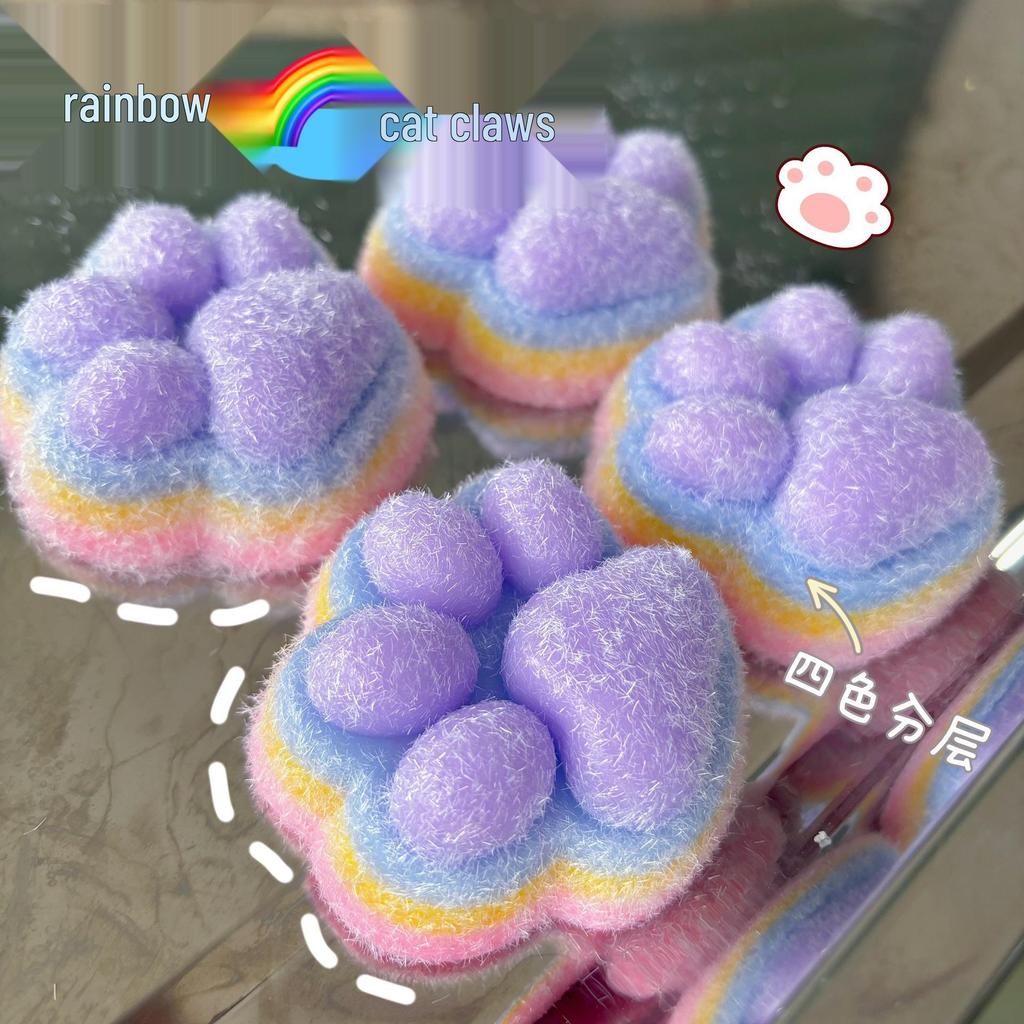 Viral Giant Plush Cat Paw Squishy Toy – Stress-Relief with a Soft, Pinchable Texture