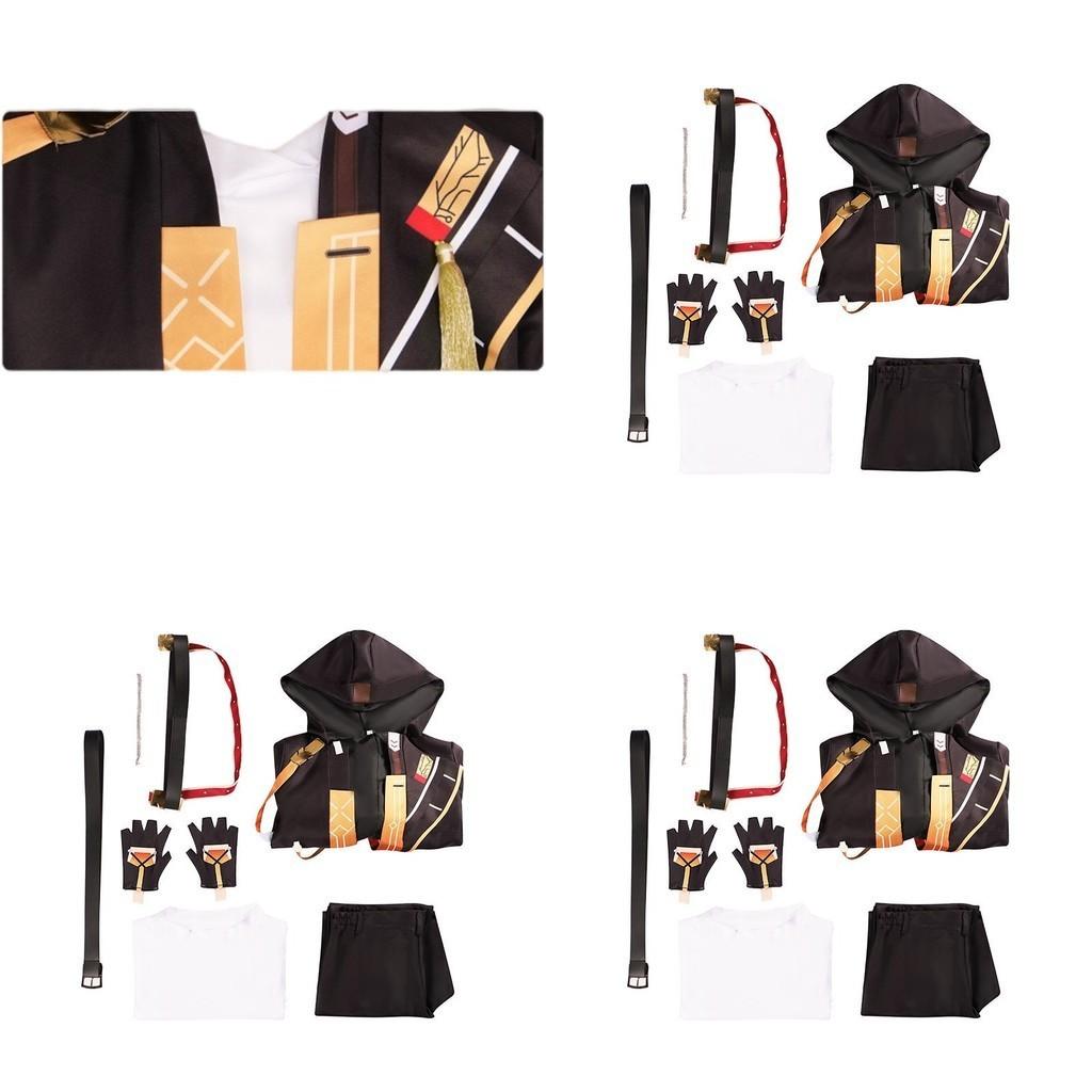 High Quality Polyester Fabric Cosmic Railway Male Protagonist Cosplay Outfit