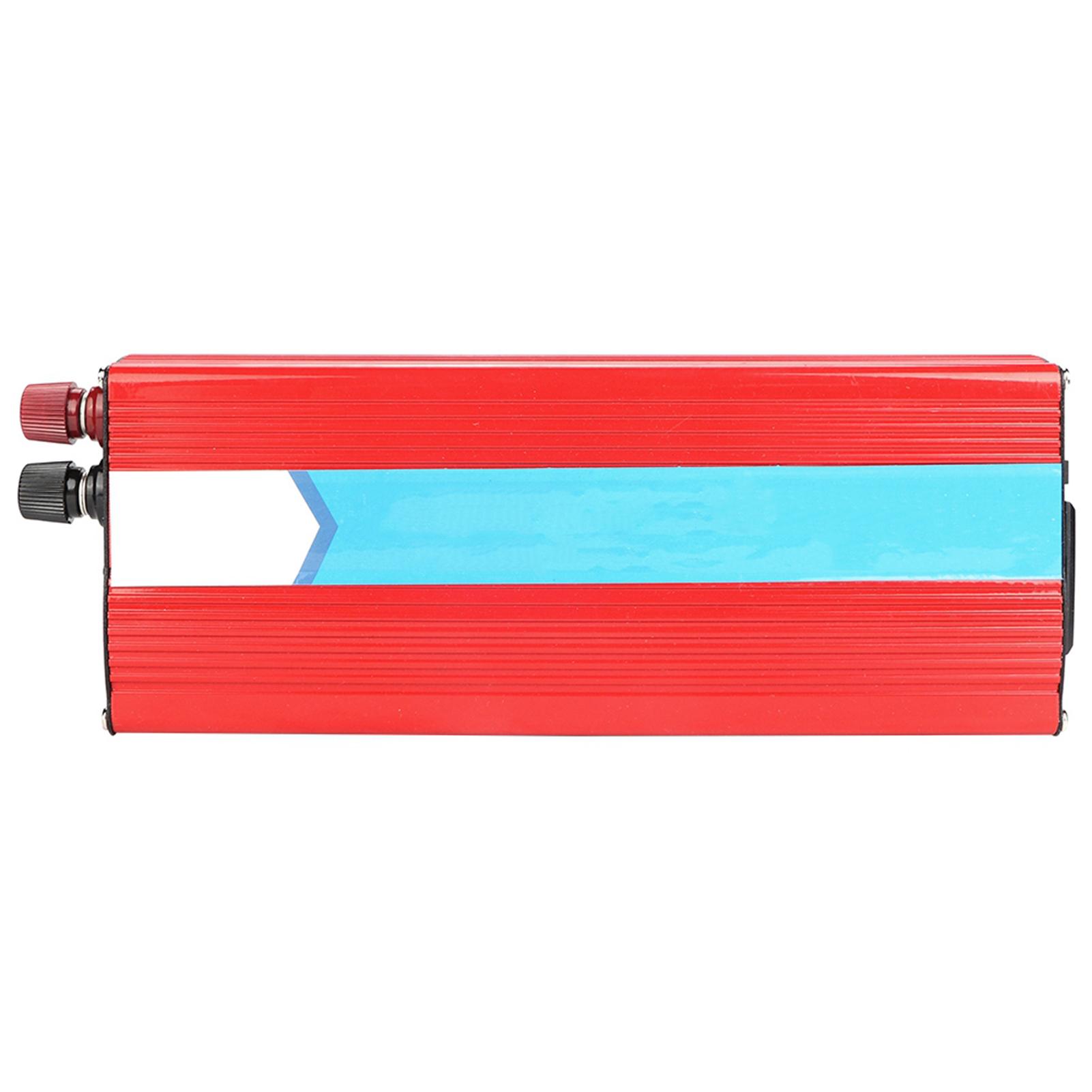 

Автомобильный инвертор солнечной энергии 3000 Вт Фотоэлектрический преобразователь мощности 12 В в 220 В белый